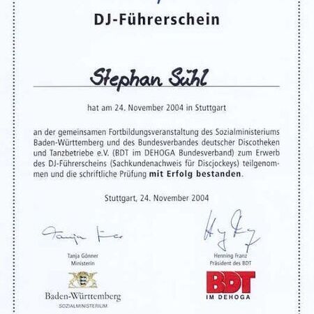 DJ-Führerschein 2004