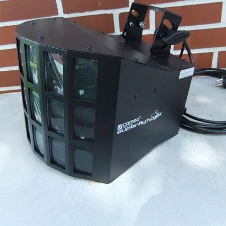 Cameo CL Superfly HP 5 x 10 Watt Derby Effect