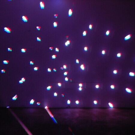 Lichteffekt: ADJ Quad Phase Strahleneffekt 1x10 Watt LED 27 Watt
