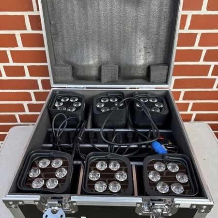 Algam Lighting Eventpar Batterie 6x12 Watt